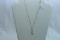 14KT GOLD DIAMOND NECKLACE .60 CT DIAMOND TW, 2.5 GTW, $1195.00 RETAIL VALUE