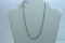 14KT GOLD NECKLACE 7.4 GTW, $375.00 RETAIL VALUE