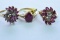 3-10 KT GOLD DIAMOND COLOR STONES RINGS 8.8 GTW, $1300.00 RETAIL VALUE, SIZE 5 1/2, 6 1/2, & 7 1/2