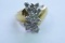 10KT GOLD & DIAMOND RING 1 CT DIAMOND TW, 5 GTW, $1495.00 RETAIL VALUE, SIZE 6