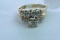 10KT GOLD & DIAMOND WEDDING SET 3.6 GTW, $899.00 RETAIL VALUE, SIZE 8