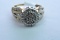 10KT GOLD & DIAMOND RING 1/2 CT DIAMOND TW, 4 GTW, $595.00 RETAIL VALUE, SIZE 8 1/2