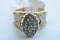 10KT GOLD  & DIAMOND RING 6.5 GTW, $649.00 RETAIL VALUE, SIZE 8