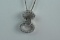 14KT GOLD & DIAMOND NECKLACE 14.2 GTW, $995.00 RETAIL VALUE