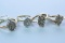 4- 10KT GOLD RINGS 9GTW, $950.00 RETAIL VALUE,