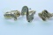 3-10KT GOLD RINGS 11 GTW, $1050.00 RETAIL VALUE, SIZE 6 1/2, 7 & 7 1/2