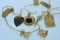 6- 14KT CHARMS/PENDANTS 7.5 GTW