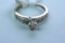14KT DIAMOND RING 3/4 CT DIAMOND TW, 3GTW, $1195.00 RETAIL VALUE, SIZE 9