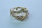 14KT RING GUARD 3/4 CT DIAMOND TW, 4.5 GTW, $979.00 RETAIL VALUE, SIZE 6 1/2