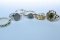 5-14KT GOLD RINGS 10.8 GTW