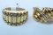 2-14KT GOLD & DIAMOND RINGS 15.5 GTW, $1150.00 RETAIL VALUE, SIZE 6 1/2