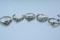 5- 14 KT GOLD & DIAMOND RINGS 11 GTW, $2100.00 RETAIL VALUE,