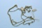 MULTI 14KT GOLD CHAINS 5.8 GTW