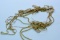 MULTI 14KT GOLD CHAINS 15.5 GTW