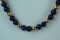 14KT BLUE LAPIS NECKLACE