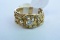 14 KT GOLD & DIAMOND RING 6.1 GTW, $895.00 RETAIL VALUE , SIZE 6 3/4