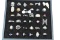 36 STERLING RINGS