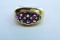 18 KT RING 5.9 GTW, $695.00 RETAIL VALUE , SIZE 7 1/4