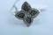10 KT GOLD & DIAMOND RING 1/2 CT DIAMOND TW, 3.5 GTW, $1047.00 RETAIL VALUE , SIZE 6 3/4