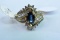 10 KT GOLD & DIAMOND RING 5.3 GTW, $1195.00 RETAIL VALUE , SIZE 6 1/2