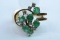 14 KT GOLD DIAMOND & EMERALD RING 7 GTW, $1295.00 RETAIL VALUE 5