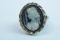 14KT CAMEO RING 5.6 GTW $399.00 , SIZE 4 3/4