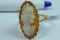 10KT CAMEO RING 4 GTW, $289.00 RETAIL VALUE , SIZE 5 3/4