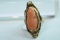 10KT CAMEO RING 4.8 GTW, $595.00 RETAIL VALUE , SIZE 4 1/2