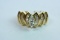 14KT GOLD & DIAMOND RING 6.9 GTW, $1595.00 RETAIL VALUE , SIZE  5 1/2