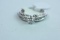 14KT GOLD & DIAMOND RING 3.5 GTW, $2400.00 RETAIL VALUE , SIZE 5 1/2