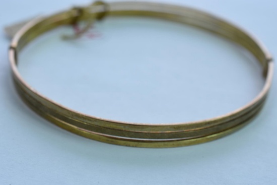 8KT  GOLD BRACELET 10.5 GTW