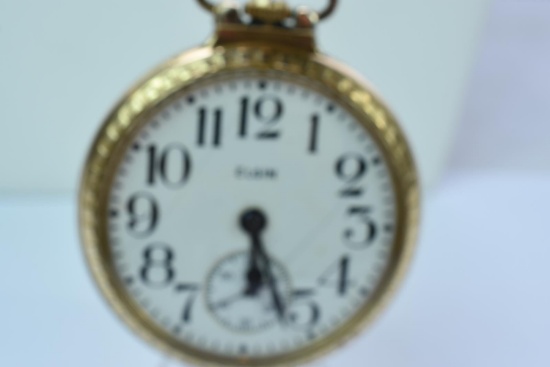 EGLIN RR POCKET WATCH