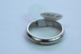 PLATIUMN RING 7.5 GTW, $595.00 RETAIL VALUE, SIZE 8