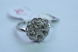 14KT RING .40 CT DIAMOND TW, 3.4 GTW, $895.00 RETAIL VALUE, SIZE 5 1/2