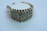 18KT GOLD & DIAMOND RING 2.4 GTW, $179.00 RETAIL VALUE, SIZE 6