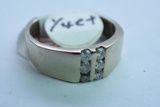 14KT GOLD DIAMOND RING 1/2 CT DIAMOND TW, 5.6 GTW, $399.00 RETAIL VALUE, SIZE 7 3/4