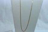14KT GOLD NECKLACE 4.5 GTW,