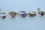5 10 KT GOLD RINGS 13.2 GTW
