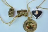 4- 14KT CHARMS 7.5 GTW
