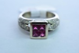 14 KT GOLD RING 7 GTW, $995.00 RETAIL VALUE ,SIZE 7