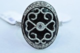 14 KT GOLD & DIAMOND RING 6.2 GTW, $1595.00 RETAIL VALUE ,SIZE  6 3/4