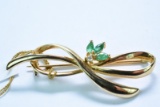 14KT BROOCH 3.2 GTW
