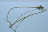 MULTI 14KT GOLD CHAINS 5.8 GTW