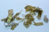 MULTI 14KT GOLD CHAINS 19 GTW