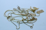 MULTI 14KT GOLD CHAINS 16 GTW