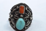 STERLING TURQUOISE RING