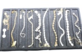 10 STERLING BRACELETS