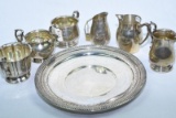 7 PC MISC STERLING APPROX 1142 AS IS WITH DINGS & SCRATCHES