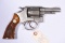 TAURUS 80 38 SPECIAL REVOLVER, SN 818371, DULL NICKEL FINISH, USED, B33-18