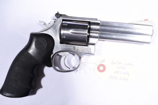 SMITH WESSON 686 357 MAG REVOLVER, SN ABS4184, USED, B33-16